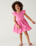 Cotton Rich Frill Dress