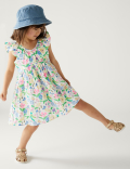Pure Cotton Garden Floral Dress