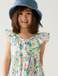 Pure Cotton Garden Floral Dress