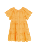 Pure Cotton Broderie Dress (2-8 Yrs)