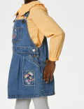 2pc Pure Cotton Squirrel Pinafore Outfit (2-8 Yrs)