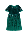 Sequin Tulle Party Dress (2-8 Yrs)