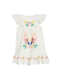 Pure Cotton Embroidered Dress (2-8 Yrs)