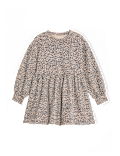 Cotton Rich Leopard Jumper Dress (1-8 Yrs)