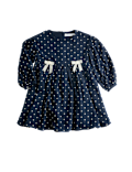Cotton Rich Polka Dot Dress (1-8 Yrs)