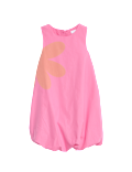 Cotton Flower Puffball Dress