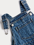2pc Pure Cotton Denim Pinafore Outfit (2-8 Yrs)