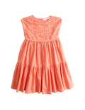 Pure Cotton Floral Lace Dress (2-10 Years)
