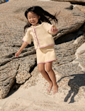 2 Piece Pure Cotton Palm Tree Outfit (2-10 Yrs)
