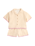 2 Piece Pure Cotton Palm Tree Outfit (2-10 Yrs)