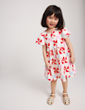 Cotton Rich Patchwork Dress (2-10 Yrs)