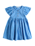 Pure Cotton Striped Dress (2-10 Yrs)