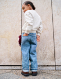 Denim Barrel Jeans (2-8 Yrs)