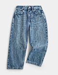 Denim Barrel Jeans (2-8 Yrs)