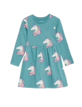 Pure Cotton Unicorn Dress (2-8 Yrs)