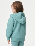 Cotton Rich Unicorn Zip Hoodie (2-8 Yrs)