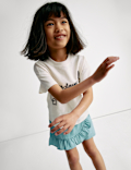 Pure Cotton Wrap Skort (2-8 Yrs)
