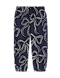 Cotton Rich Bow Print Joggers (2-8 Yrs)