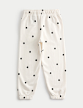 Cotton Rich Polka Dot Joggers (2-8 Yrs)