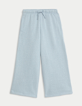 Cotton Rich Wide Leg Joggers (2-8 Yrs)