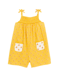 Pure Cotton Floral Playsuit