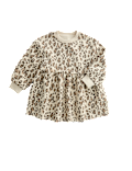 Cotton Rich Leopard Print Sweatshirt Dress (2-8 Yrs)
