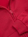 Cotton Rich Zip Through Hoodie (2-8 Yrs)
