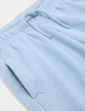 Wide Leg Cotton Rich Joggers (2-8 Yrs)