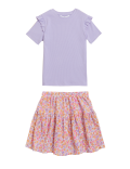 Floral Top & Bottom Outfit