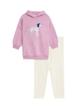Cotton Rich Dalmatian Top & Bottom Outfit (2-8 Yrs)