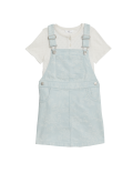 2pc Denim Pinafore Outfit (2-8 Yrs)