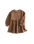 Cotton Rich Leopard Print Sweatdress (2-8 Yrs)
