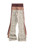 3pk Leopard Print Kickflare Leggings (2-8 Yrs)