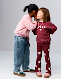 2 Piece Cotton Rich Loved Sweat Outfit (2-8 Yrs)