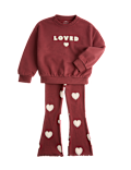 2 Piece Cotton Rich Loved Sweat Outfit (2-8 Yrs)