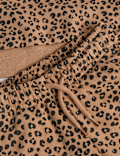 2 Piece Cotton Rich Leopard Print Jogger Set (2-8 Yrs)