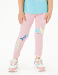 Cotton Dolphin Leggings (2-7 Yrs)