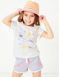 Cotton Sealife Creatures T-Shirt (2-7 Yrs)