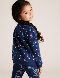 Cotton Rich Leopard Print Sweatshirt (2-7 Yrs)