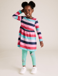 Cotton Rich Dinosaur Print Leggings (2-7 Yrs)