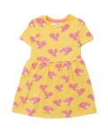Pure Cotton Squirrel Print Dress (2-7 Yrs)
