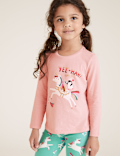 Pure Cotton Unicorn Top (2-7 Yrs)