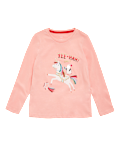 Pure Cotton Unicorn Top (2-7 Yrs)