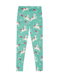 Cotton Unicorn Star Print Leggings (2-7 Yrs)