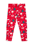 Cotton Christmas Leggings (2-7 Yrs)