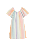 Pure Cotton Rainbow Dress (2-8 Yrs)