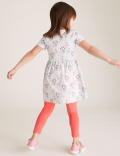Organic Cotton Lion Print Dress