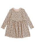Pure Cotton Leopard Print Dress (2-7 Yrs)