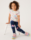 Cotton Rich Butterfly Leggings (2-7 Yrs)
