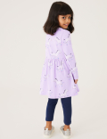 Pure Cotton Zebra Print Dress (2-7 Yrs)